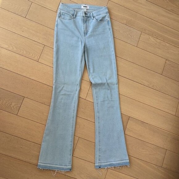 Paige High Rise Laurel Canyon Jeans in Camille - Picture 3 of 6